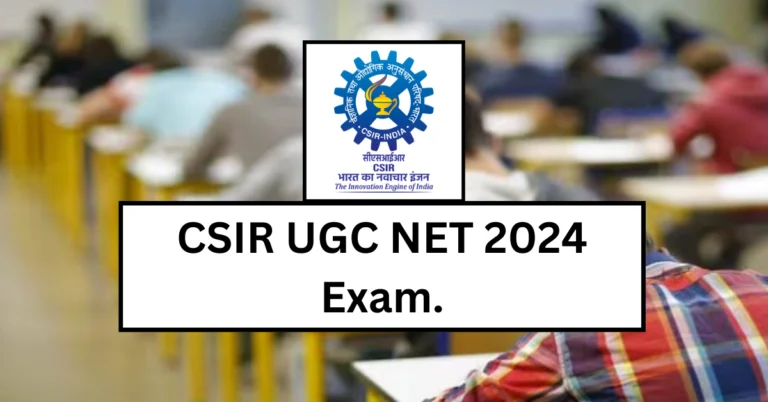 CSIR NET 2024