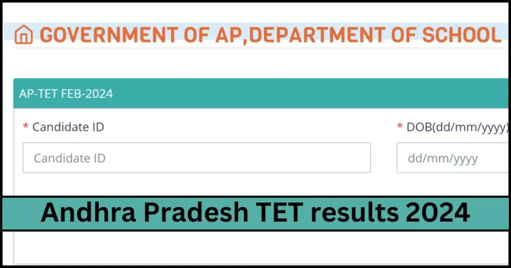 Andhra Pradesh TET results 2024