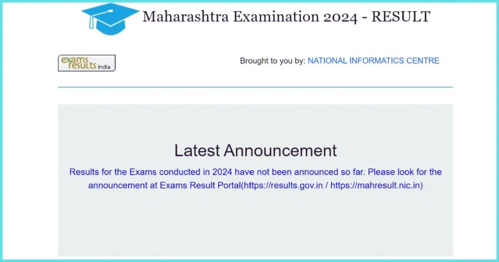 Maharashtra 12th Result 2024