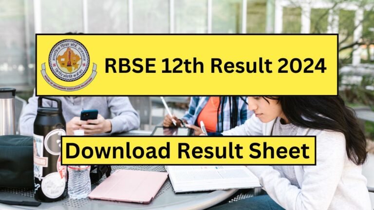 RBSE 12th Result 2024