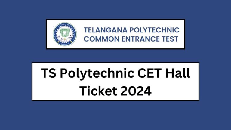 TS Polycet Hall Ticket 2024