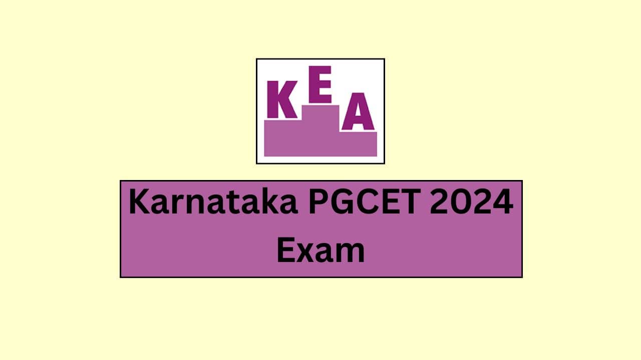 Karnataka PGCET 2024 Exam